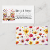 ブックとリングをテーマにした封筒カード エンクロージャーカード (正面/裏面)