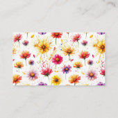 ブックとリング テーマの封筒カード エンクロージャーカード (裏面)