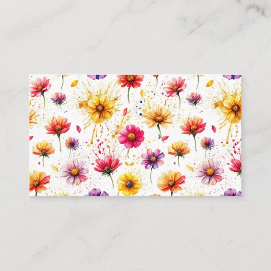 ブックとリング テーマの封筒カード エンクロージャーカード (裏面)