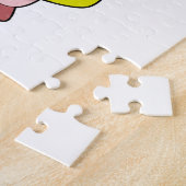 ブックと先生としての豚 ジグソーパズル (側面)