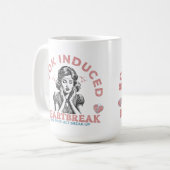 ブックによるハートブレイクマグ コーヒーマグカップ (正面左)