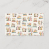 ブックのテーマ エンクロージャーカード (裏面)