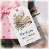 ブックのテーマ |赤ちゃんシャワーありがとうございました ギフトタグ