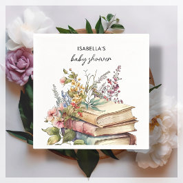 ブックのテーマ |赤ちゃんシャワー スタンダードカクテルナプキン