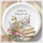 ブックのテーマ |赤ちゃんシャワー ペーパープレート