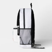 ブックのバッグ プリントバックパック (右)