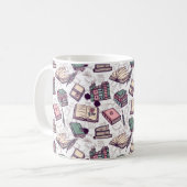 ブックのペアカップ コーヒーマグカップ (正面左)