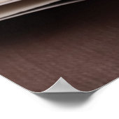 ブックのページをハート化する ポスター (角)