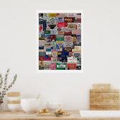 ブックの一致 ポスター (キッチン)