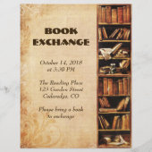 ブックの交換 チラシ (正面)