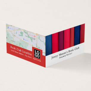 ブックの列，ブッククラブ詳細 名刺