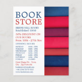 ブックの列，ブックストア広告ズ チラシ (正面)