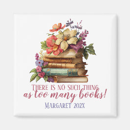 ブックの恋人が多すぎるブックフローラ マグネット