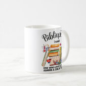 ブックの恋人の定義 – Bibliophile コーヒーマグカップ (正面右)