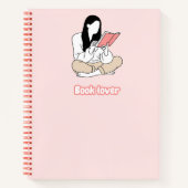 ブックの恋人📙💗🌸ノートブック ノートブック (正面)