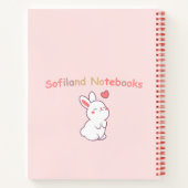 ブックの恋人📙💗🌸ノートブック ノートブック (裏面)