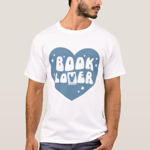 ブックの恋人ハート Tシャツ