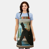 ブックの恋人 エプロン (着用した状態)