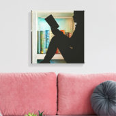 ブックの恋人 キャンバスプリント (インサイチュ (リビング))