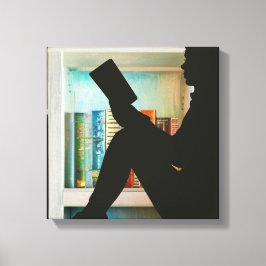 ブックの恋人 キャンバスプリント