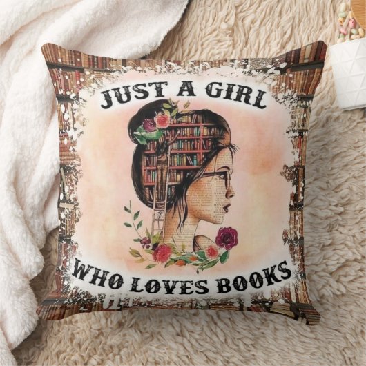 ブックの恋人 クッション (ブランケット)