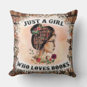 ブックの恋人 クッション (正面)