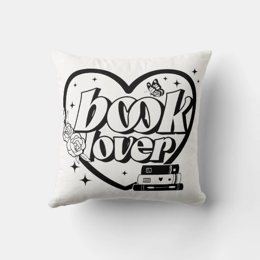ブックの恋人 クッション (裏面)