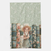 ブックの恋人 | グリーンゲーブルズのアン | フローラ書 キッチンタオル (縦)