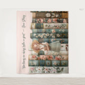 ブックの恋人 | グリーンゲーブルズのアン | フローラ書 タペストリー (正面)