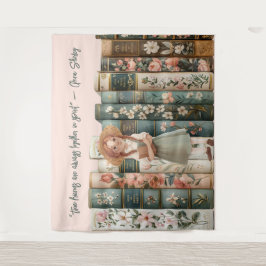 ブックの恋人 | グリーンゲーブルズのアン | フローラ書 タペストリー