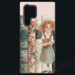 ブックの恋人 | グリーンゲーブルズのアン | フローラ書 SAMSUNG GALAXY S22 ULTRAケース<br><div class="desc">飾りフローラの本が並ぶ可愛い電話ケース。本のスペインは、LMモンゴメリーのAnne of Green Gablesシリーズの本をすべて持っている。</div>