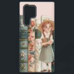 ブックの恋人 | グリーンゲーブルズのアン | フローラ書 SAMSUNG GALAXY S22 ULTRAケース<br><div class="desc">飾りフローラの本が並ぶ可愛い電話ケース。本のスペインは、LMモンゴメリーのAnne of Green Gablesシリーズの本をすべて持っている。</div>