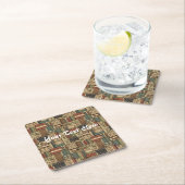 ブックの恋人 スクエアペーパーコースター (インサイチュ)