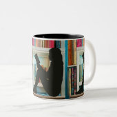 ブックの恋人 ツートーンマグカップ (正面右)