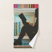 ブックの恋人 バスタオルセット (ハンドタオル)