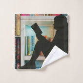 ブックの恋人 バスタオルセット (ウォッシュタオル)