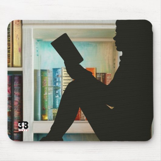 ブックの恋人 マウスパッド (正面)