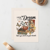 ブックの愛好家 ノートカード (正面/裏面インサイチュ)