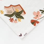 ブックの愛好家 フリースブランケット (角)