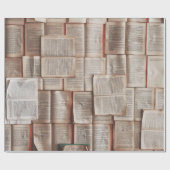 ブックの愛好家 ラッピングペーパー (フラット)