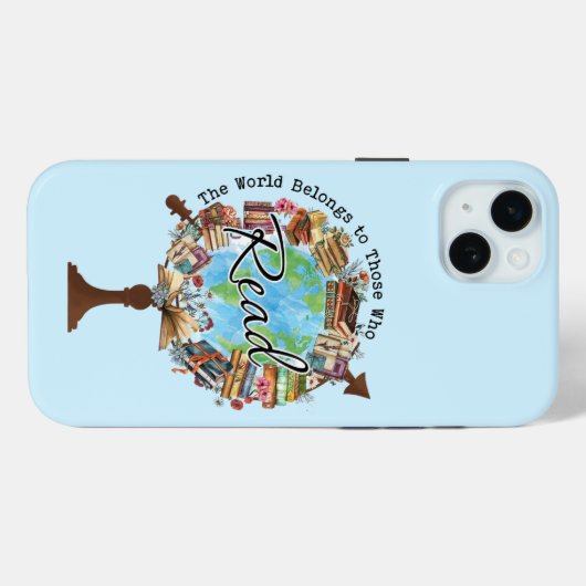 ブックの愛好家 Case-Mate iPhoneケース (裏面 (横))