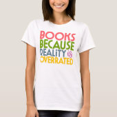 ブックの愛好家 Tシャツ (正面)