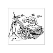 ブックの所有権スタンプを開く ラバースタンプ (インプリント)