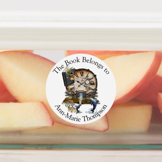 ブックの所有者 ラベル (貼付)