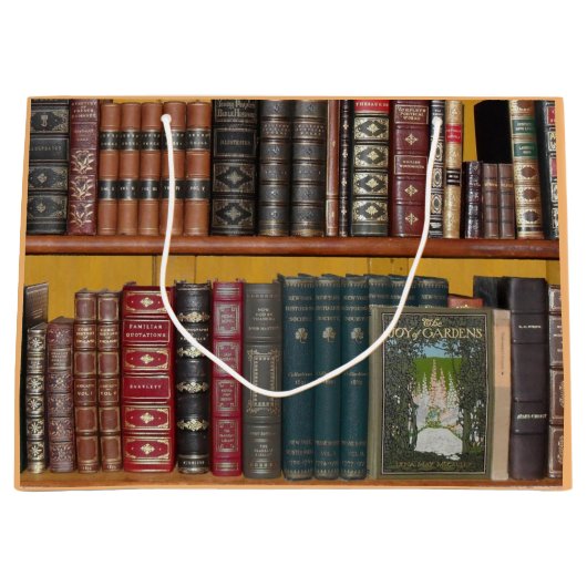 ブックの抱き枕 ラージペーパーバッグ (正面)