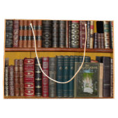 ブックの抱き枕 ラージペーパーバッグ (裏面)