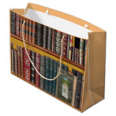 ブックの抱き枕 ラージペーパーバッグ (裏面アングル)