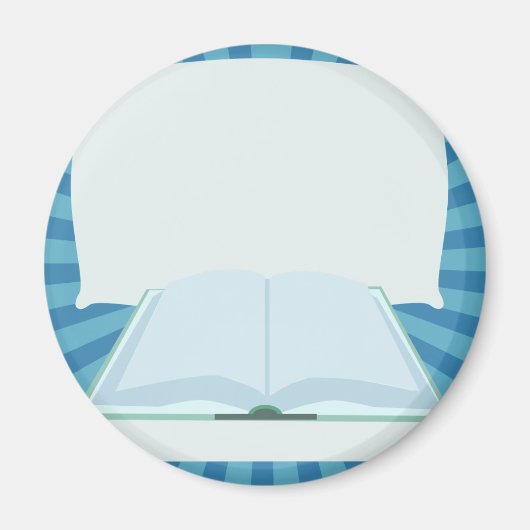 ブックの昇格ここにタイトルを追加 マグネット (正面)