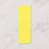 ブックの署名、自己、非救済フィクション用のブックマーク スキニー名刺 (裏面)