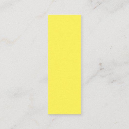 ブックの署名、自己、非救済フィクション用のブックマーク スキニー名刺 (裏面)